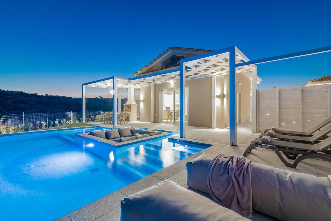 Plános Spartakos Luxury Villa 1 מראה חיצוני תמונה